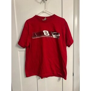 Red Dale Earnhardt Jr. Men's T-Shirt